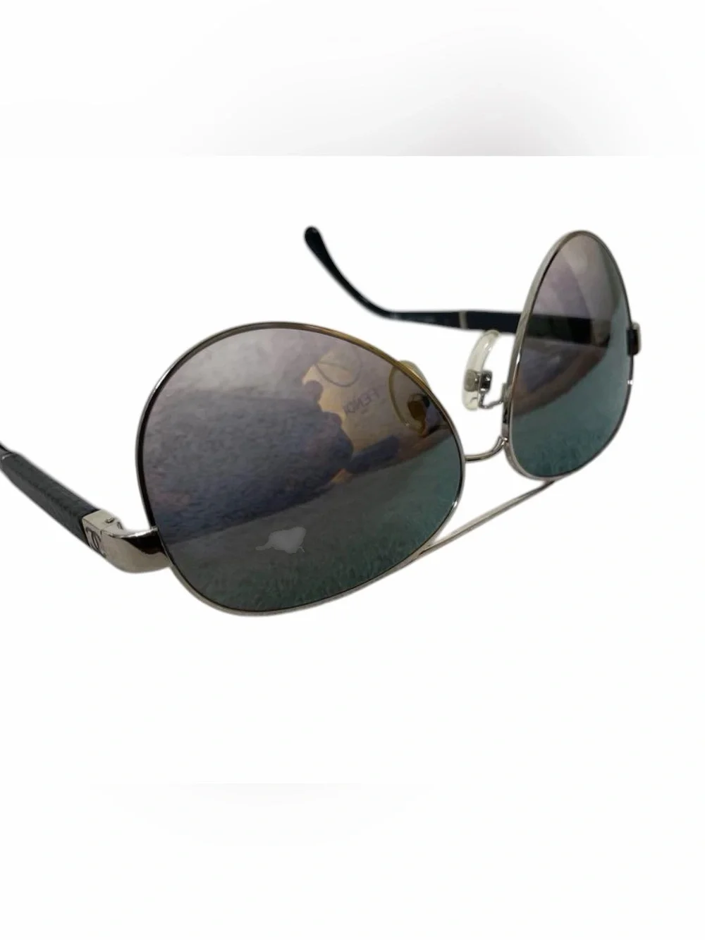 Chanel 4195-Q Aviator Sunglasses with Quilted Black Case- prescription